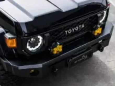 Силовой обвес для Toyota Land cruiser LC76 2014-2024+ Тойота стальной бампер