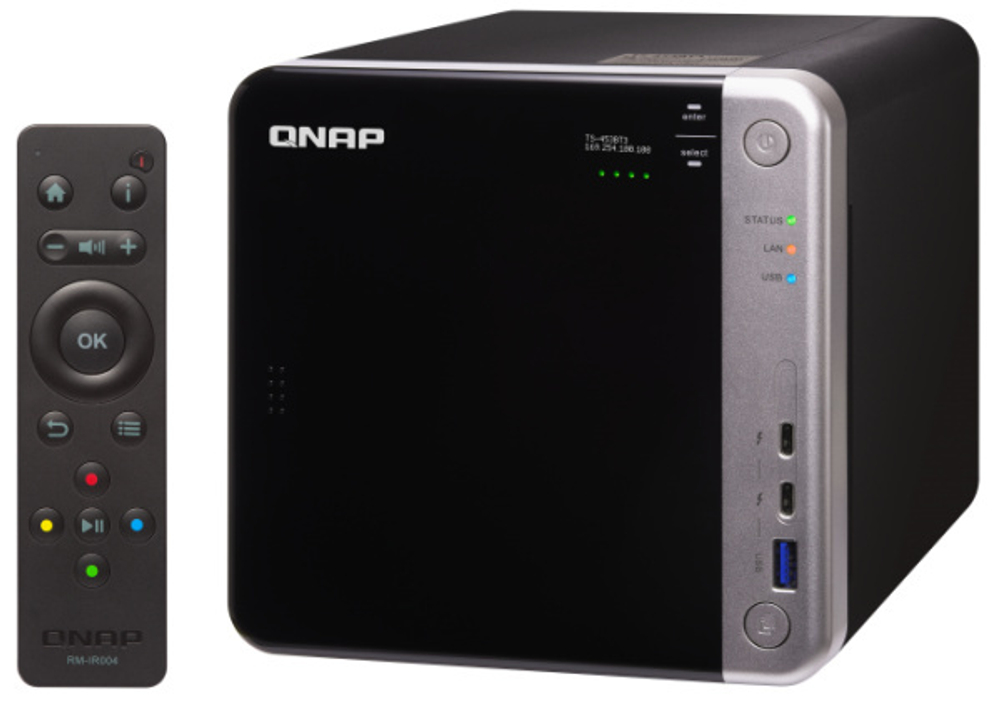 Сетевой накопитель QNAP TS-453BT3-8G