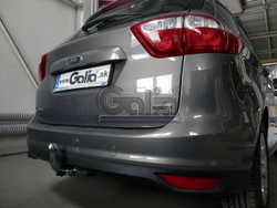 Фаркоп оцинкованный Galia F091C для Ford Focus хетчбек 2004-2011, 2011-, Ford C-MAX 2003-2011, 2011-(паспорт и сертификат в комплекте)(без электрики)