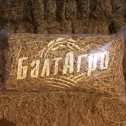 Солома пшеничная золотистая сухая, 2 кг