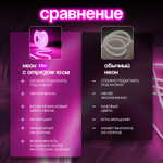 Неоновая светодиодная лента PJShop 4м, 8х16мм, 220В, IP 67, гибкий неон, синий, кратность реза 10 см