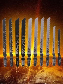 Пилки по дереву для электролобзика набор 10шт AIDELIFE