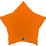 Звезда 18" Оранжевый Сатин Gr