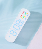 Часы настольные LED MIRROR NO.: 6639 Blue&RGB