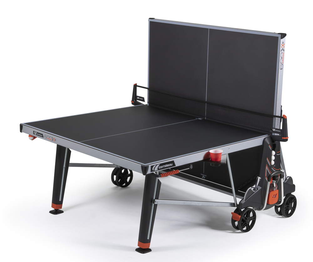 Теннисный стол всепогодный Cornilleau 600X Crossover Outdoor (черный)