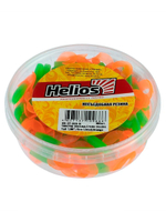 Твистер несъедобный Helios Credo Double Tail 2,95"/7,5 см Pepper Red 100шт. (HS-12-030-N)