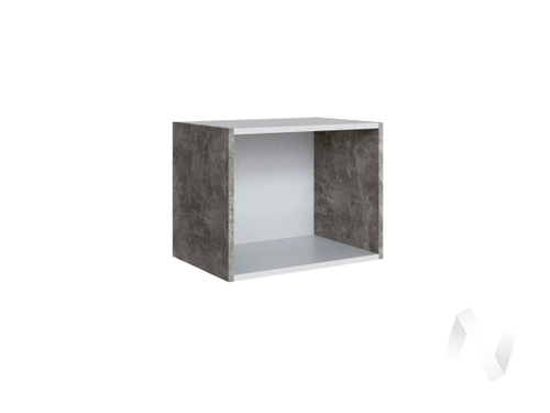 Антресоль торцевая Мадрид 0;35 400 (белый/ателье светлое)