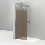 Душевая перегородка Cezares LIBERTA-L-1-80-120-BR-Cr