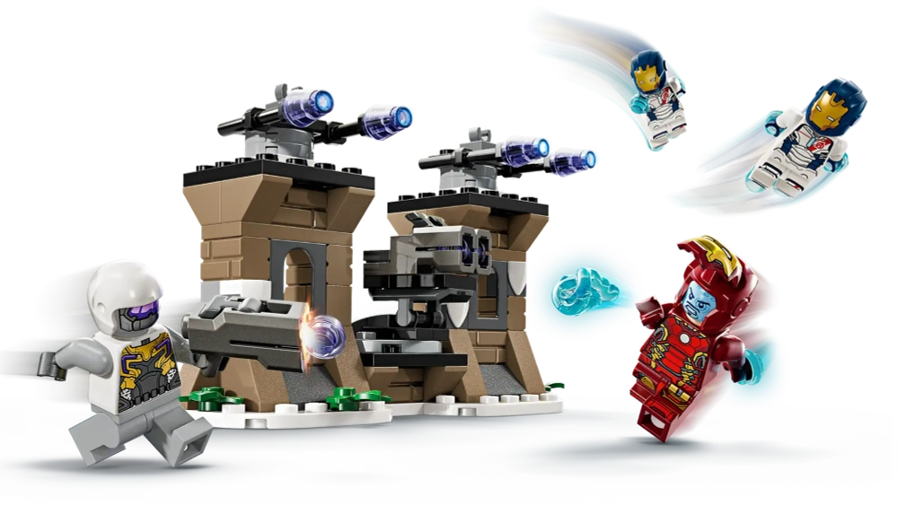 Конструктор LEGO Marvel 76288 Железный человек и Железный легион против Солдат Гидры