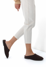 Мюли // Sher // Chocolate // Suede