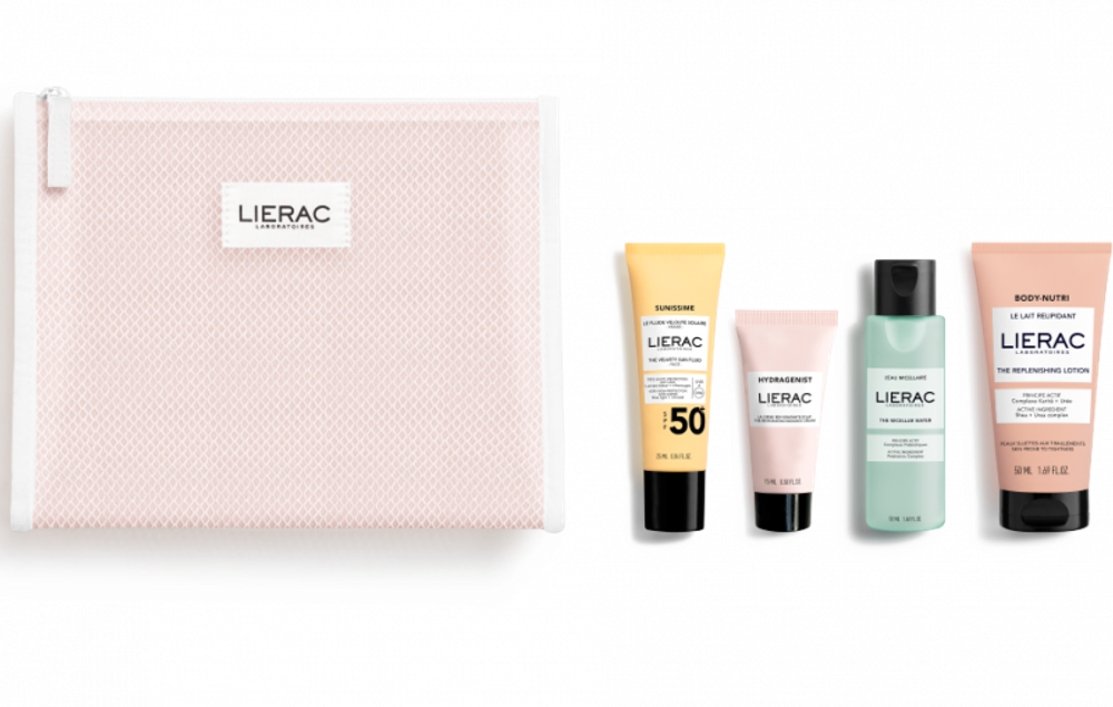 LIERAC Дорожный набор 25 мл + 15 мл + 50 мл + 50 мл