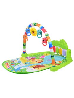 Коврик развивающий Забавные друзья с ростомером, (368-82G)