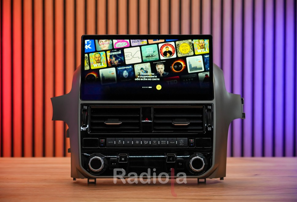 Магнитола для Lexus GX 2015-2021 - монитор 12.3" на Android 13, 8Гб+128Гб, CarPlay, 4G SIM-слот