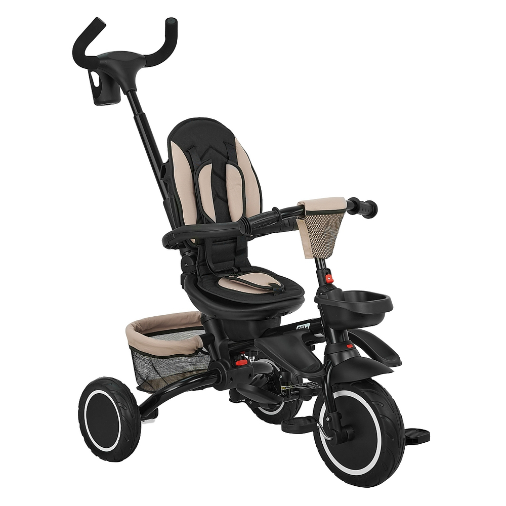 PITUSO Велосипед трехколесный Elite Plus Beige/Бежевый, 10"/8"