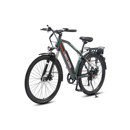 Электровелосипед WHITE SIBERIA CAMRY ALLROAD 500W Матовый зеленый