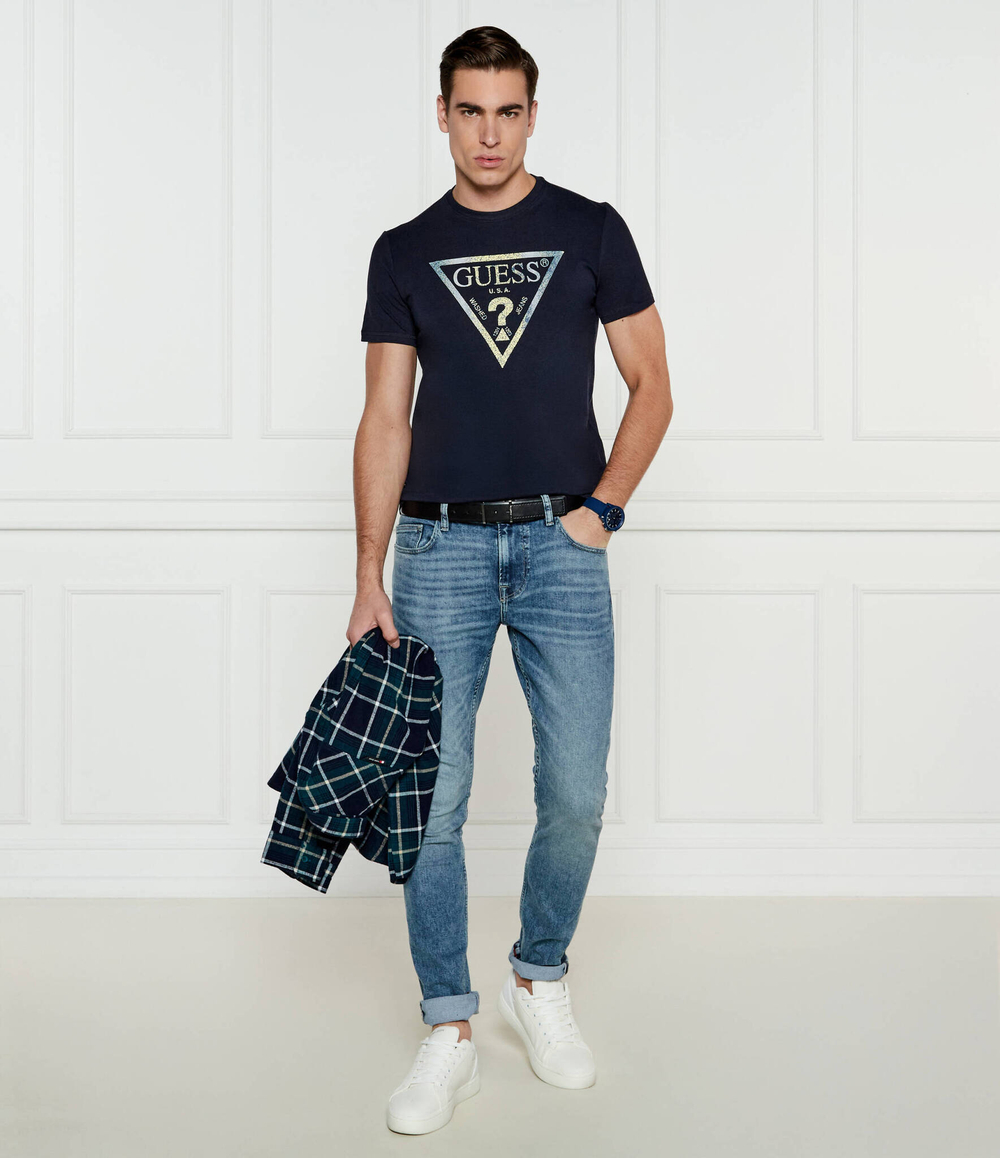 Футболка GUESS - темно-синий(M4BI35 J1314)