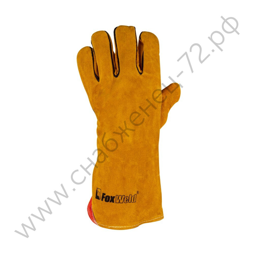 Краги кожаные термостойкие FOXWELD Защитник КС-03