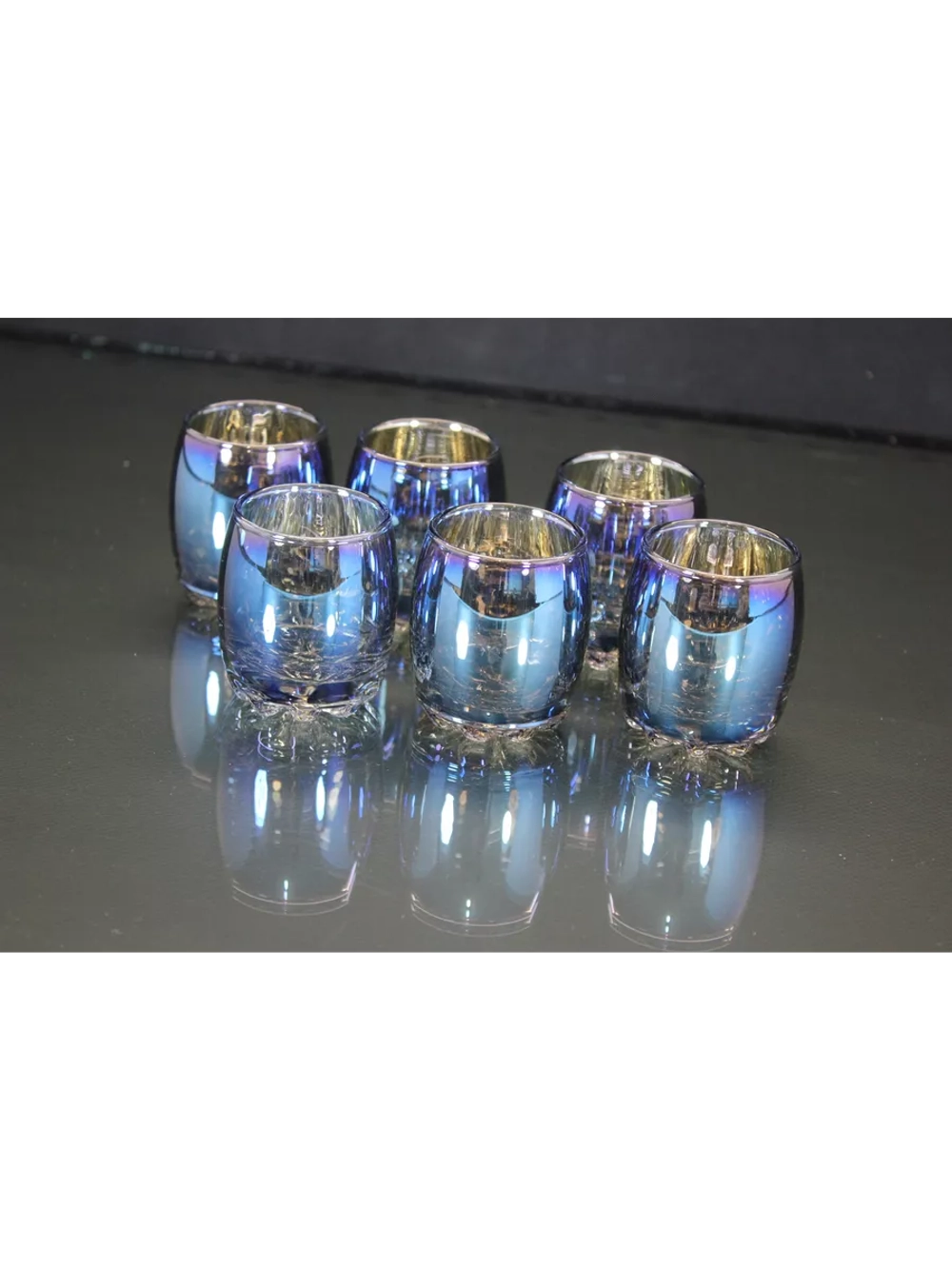 Набор стопок лазурит