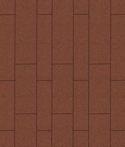 Тротуарная плитка ВЫБОР, форма Паркет, h=80мм