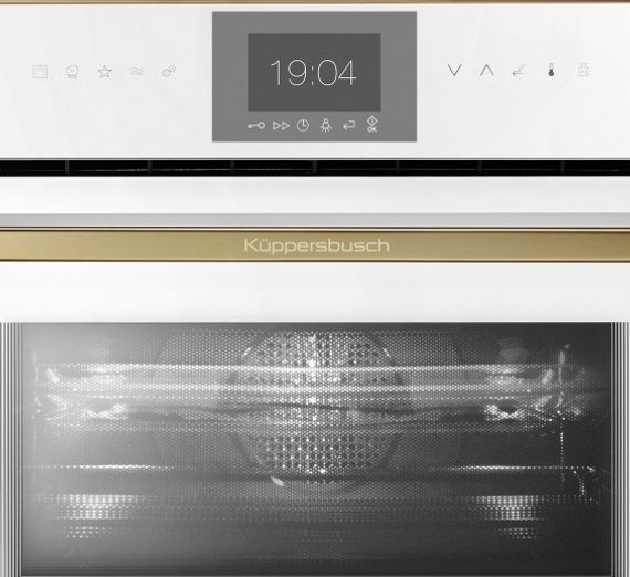 Компактный духовой шкаф с микроволнами Kuppersbusch CBM 6550.0 W4
