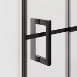 Душевой уголок RGW Passage PA-34-B 90х90 06083499-84 стекло прозрачное/профиль черный