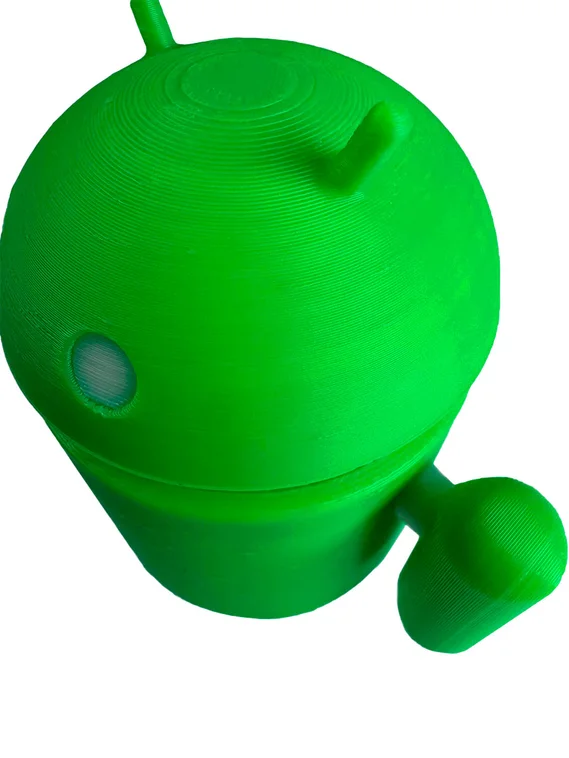 Фигурка Робот - Андроид 3D печать (зеленый)