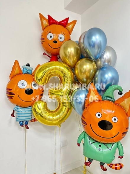 Набор "Три кота семья"