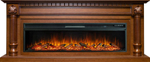 Каминокомплект Edinburg 60 - Орех с очагом Vision 60 LOG LED