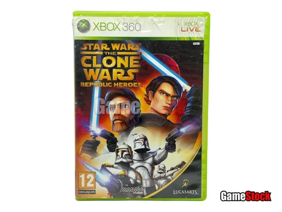 Xbox 360 Star Wars: The Clone Wars Republic Heroes (Б/У, Английская версия)