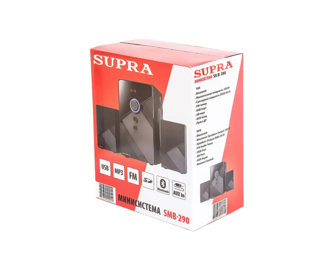 Акустика 2.1 Supra SMB-290 FM/USB Bluetooth