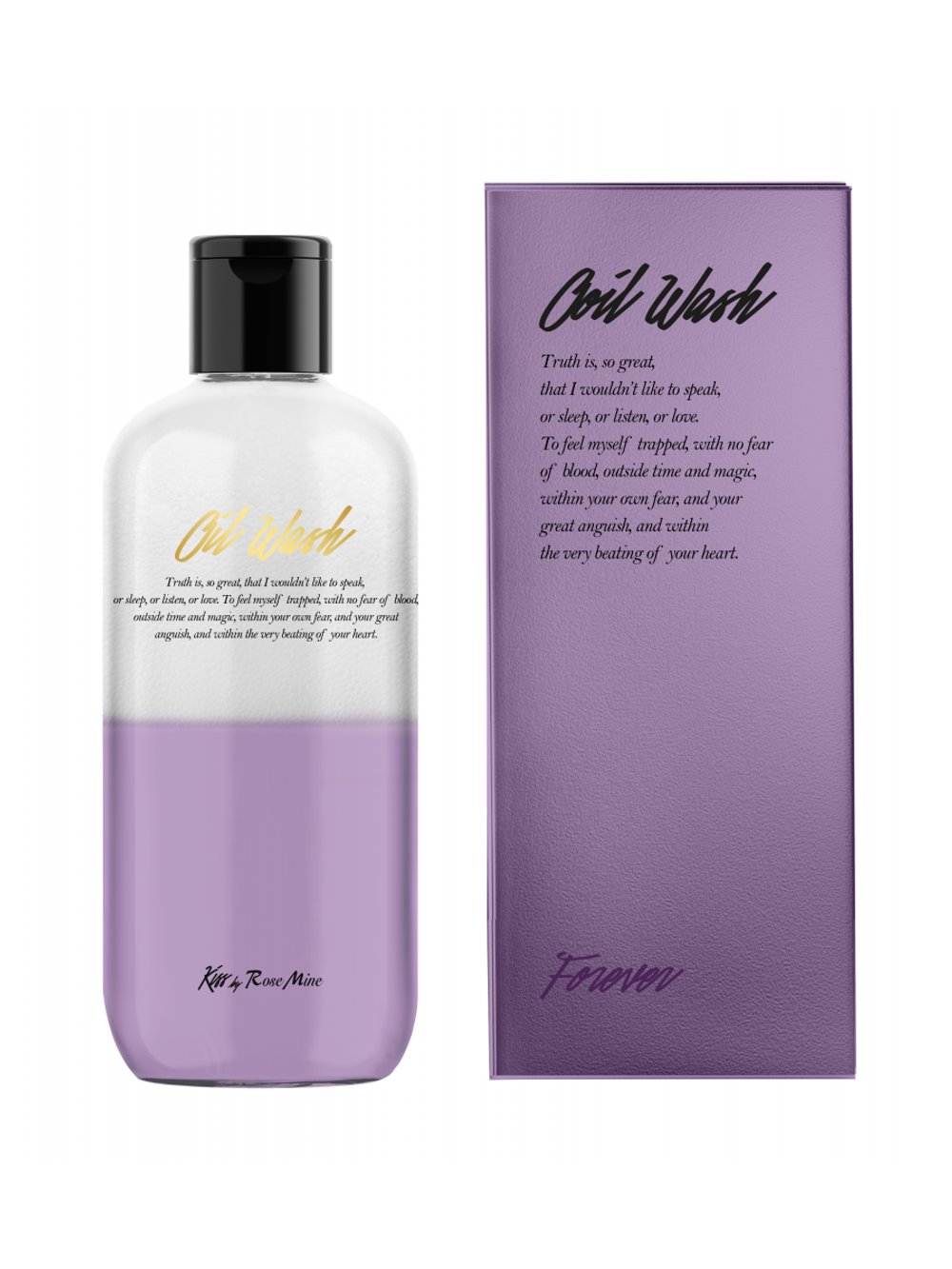 [Kiss by Rosemine] Гель для душа ЦВЕТОЧНЫЙ АРОМАТ ИРИСА Fragrance Oil Wash - Oh, Fresh Forever, 300мл