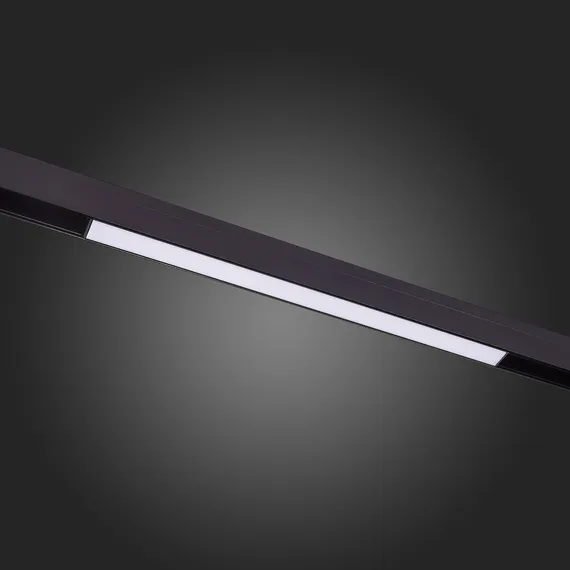 ST360.436.12DIM Магнитный трековый светильник Черный LED 1*12W 3000K 780Lm Ra>90 120 IP20 L406xW22xH СКАЙЛАЙН 48V