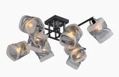 74333/8 CHROME+GRAY (1) Люстра (RL)