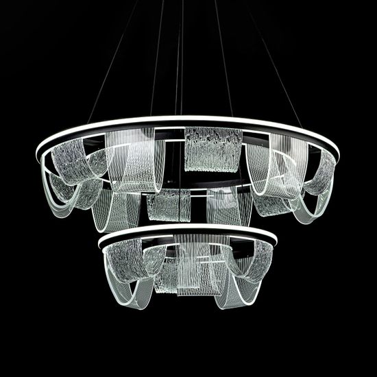 Подвесной cветильник LED4U L7706-800-460 BK