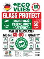 Стеклохолст Малярный (паутинка) ECOVLIES (Экофлиз) GLASS PROTECT 50г/м2х50м