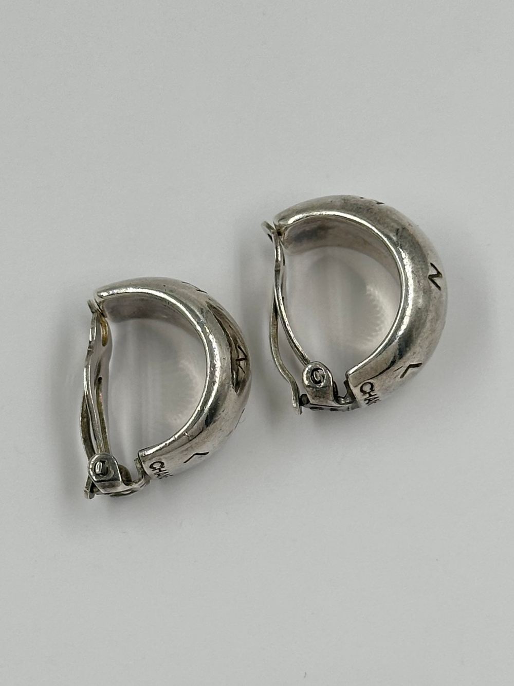 Клипсы полукольца Chanel