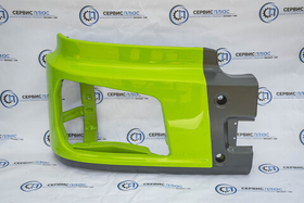 Бампер самосвал правый X3000 (зеленый)