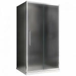 Душевой уголок ABBER Schwarzer Diamant AG30140MH-S70M 140x70 стекло матовое/профиль хром