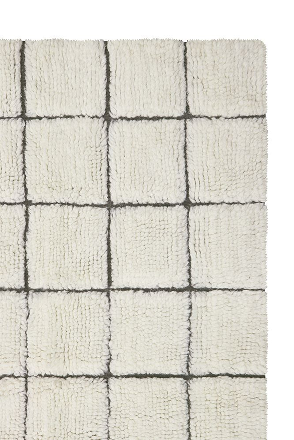 Шерстяной стираемый ковер Lorena Canals Mosaic Natural R (80 x 230 см)