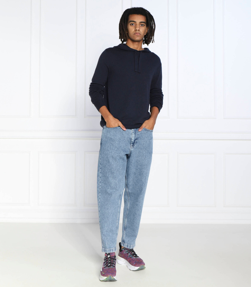 хлопчатобумажные тощи Armani Exchange - темно-синий(6LZM1M ZM2BZ)