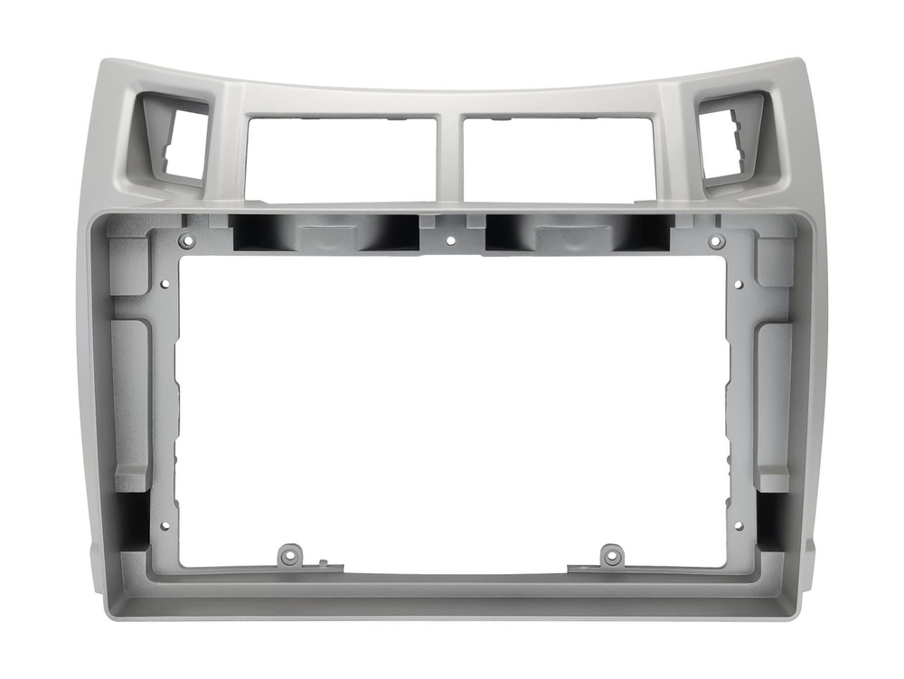 Комплект рамки с разъёмами 9" Toyota Yaris/Vitz P90 2004-2010 серебро тип 1 - Car-Smart 3022S