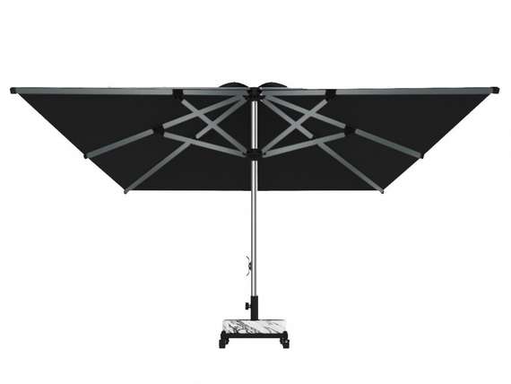 Зонт профессиональный Avocado, 300х300 см, серебристый/черный