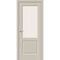 Купить Межкомнатная дверь ПЭТ Неоклассик-33 Cream Silk остеклённая