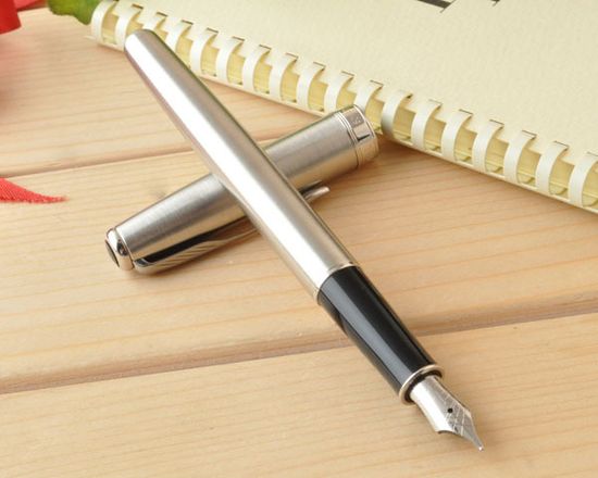 Перьевая ручка Parker Sonnet F526, цвет: St. Steel CT, перо: F, S0809210