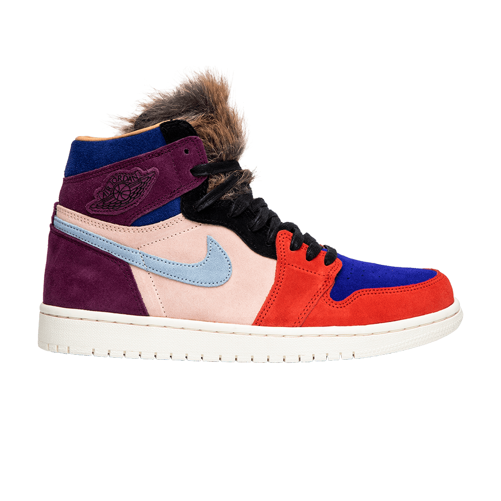 Кроссовки Jordan Air Jordan 1 Court Lux High Og "Aleali May" (Женская размерная сетка)