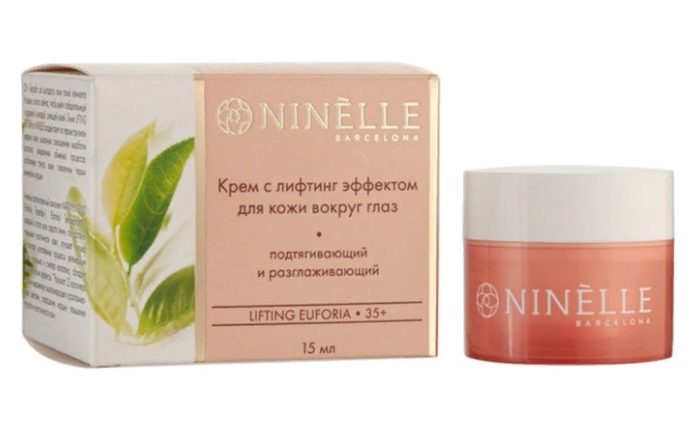 Ninelle Крем для кожи вокруг глаз Lifting Euforia, 35+, с лифтинг эффектом, 15 мл