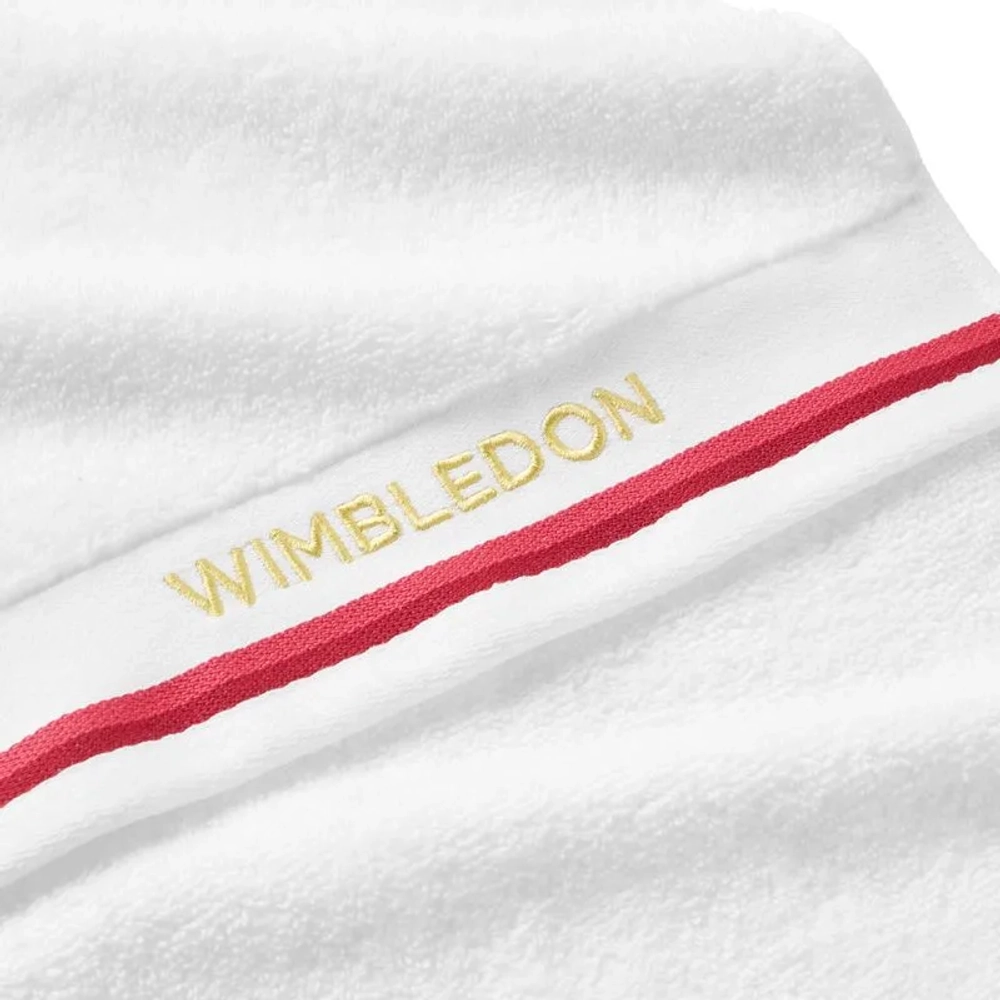 Теннисное полотенце Wimbledon Sports - white/strawberry/pink