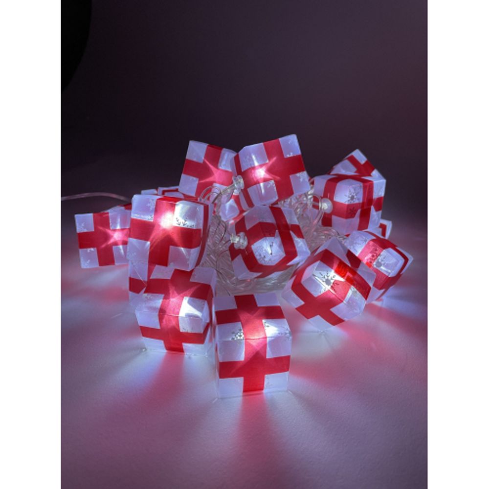 ENIN-3P ЭРА Гирлянда LED Нить Подарки 3 м холодный свет, 220V, IP20