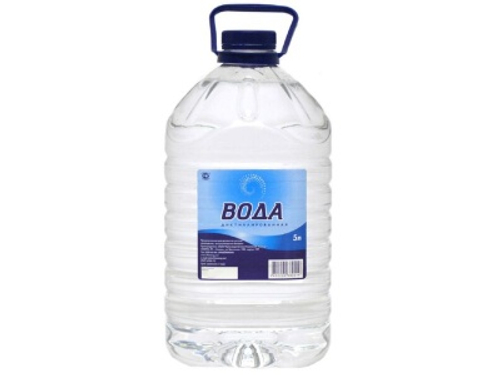 Вода дистиллированная 5л