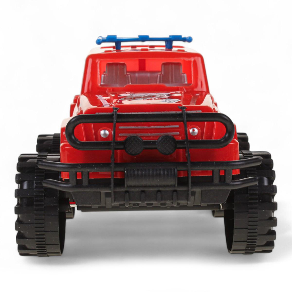 Джип на РУ 24,5*13*13см. движение вперед/назад, красный